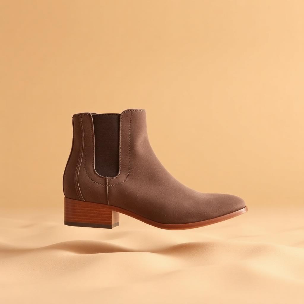 Vionic Sidewalk Women's Ankle Boot in Taupe Suede