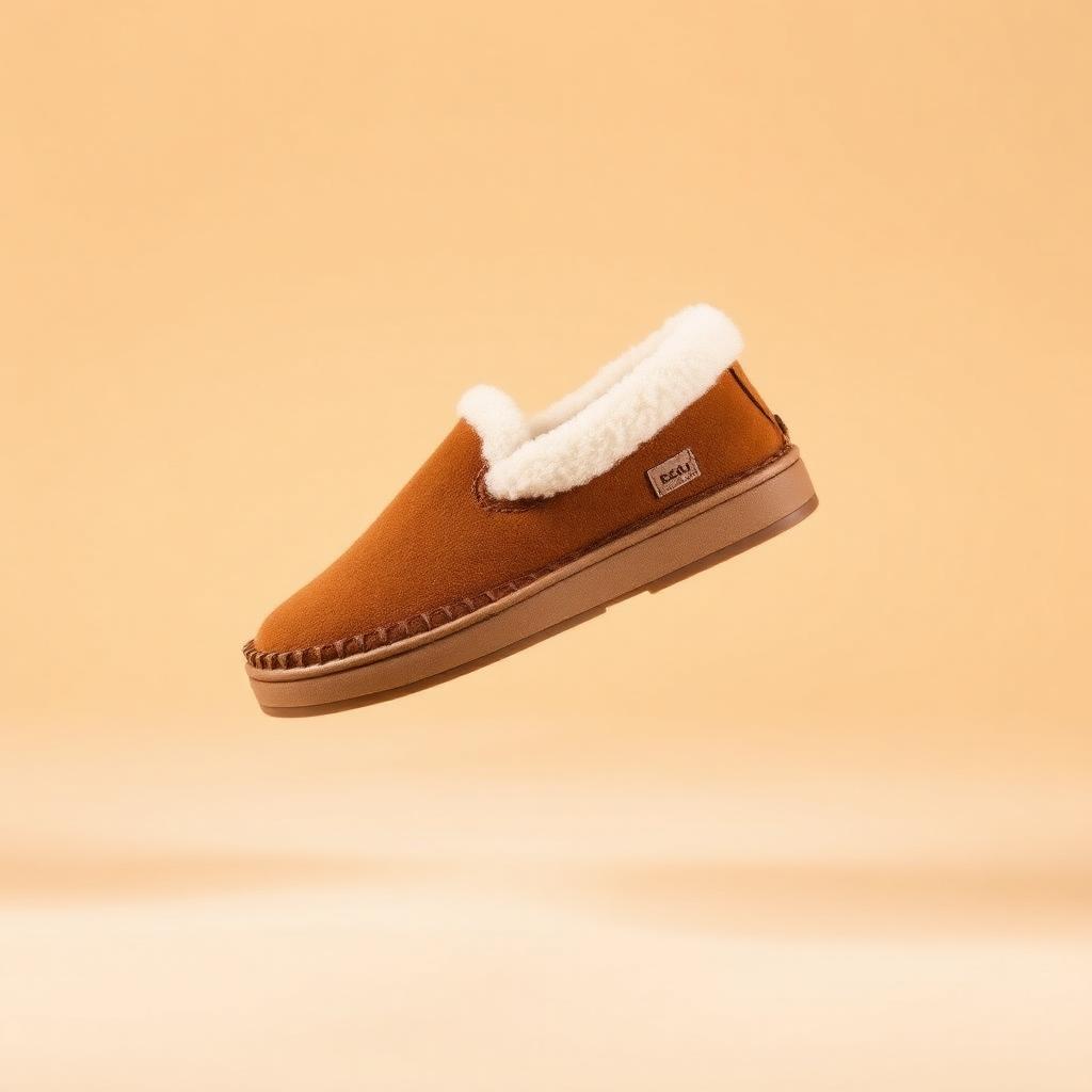 Naot Hearth Men's Wool Slipper in Natural